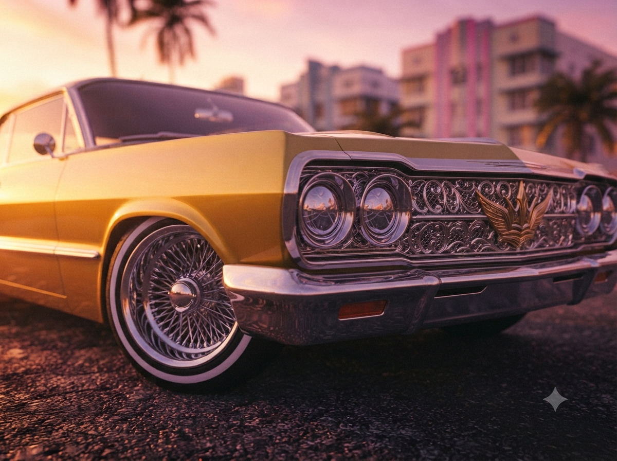 Low Riders nameplate